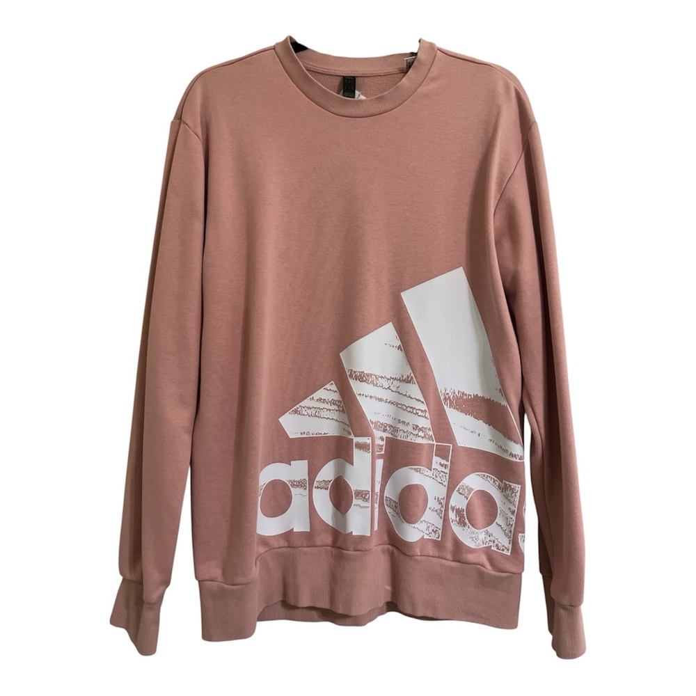 Adidas Oversized Pink Sweater Size Small